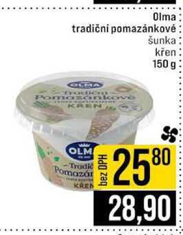 Olma tradični pomazánkové šunka křen 150 g