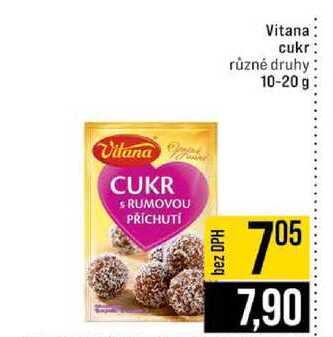 Vitana cukr různé druhy 10-20 g