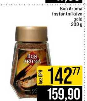 Bon Aroma instantní káva gold 200 g