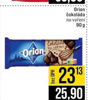 Orion čokoláda na vaření 90 g