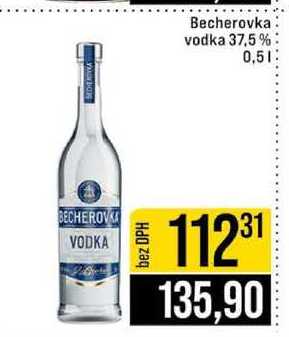 Becherovka vodka 37,5% 0,5l