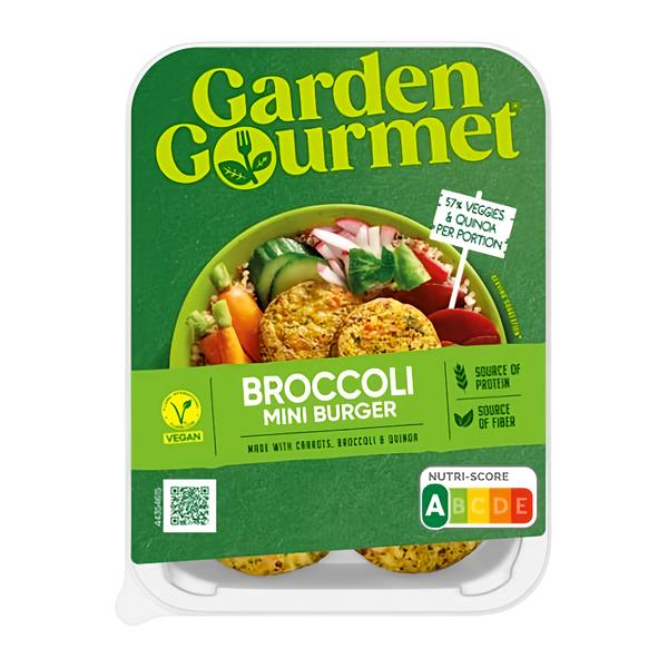 Garden Gourmet Mini burger s brokolicí vegan