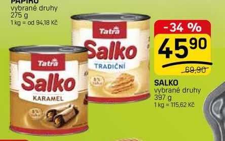 SALKO vybrané druhy 397 g 