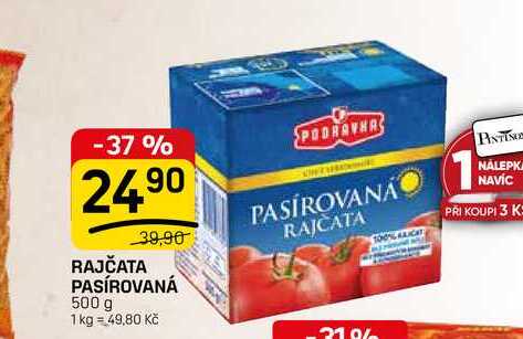 RAJČATA PASÍROVANÁ 500 g