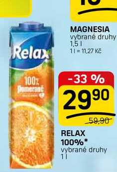 RELAX 100% vybrané druhy 11 