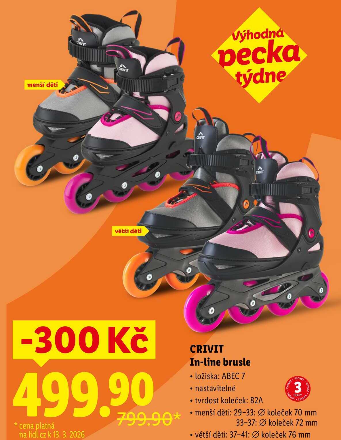 CRIVIT In-line brusle