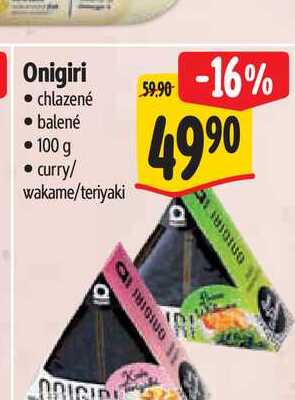 Onigiri chlazené  100 g