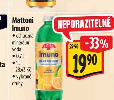 Mattoni Imuno 0,7 l 