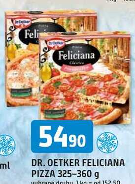 DR. OETKER FELICIANA PIZZA 325-360 g