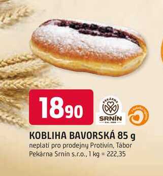 KOBLIHA BAVORSKÁ 85 g