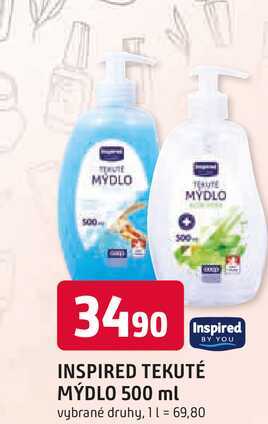 INSPIRED TEKUTÉ MÝDLO 500 ml
