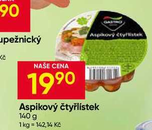 Aspikový čtyřlístek 140 g 