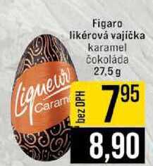 Figaro likérová vajíčka karamel čokoláda 27,5 g