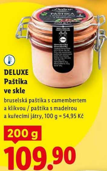 DELUXE Paštika ve skle, 200 g