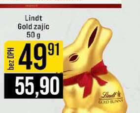 Lindt Gold zajíc 50 g 