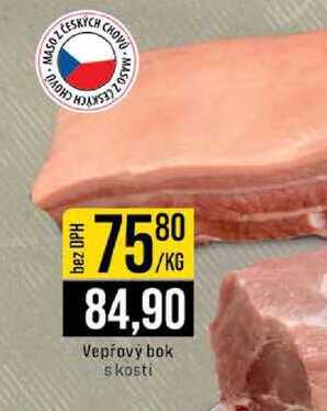 Vepřový bok s kosti 1kg