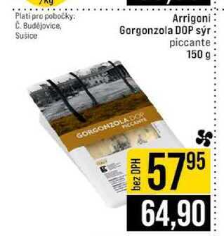 Arrigoni Gorgonzola DOP sýr piccante 150 g
