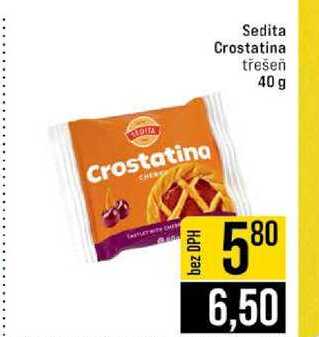 Sedita Crostatina třešeň 40 g