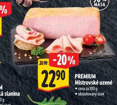  PREMIUM Mistrovské uzené  100 g