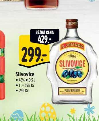   Slivovice  45% 0,5 l