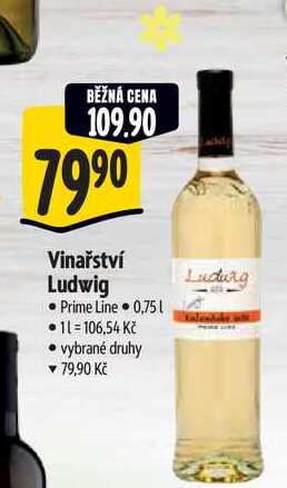  Vinařství Ludwig  0,75 l