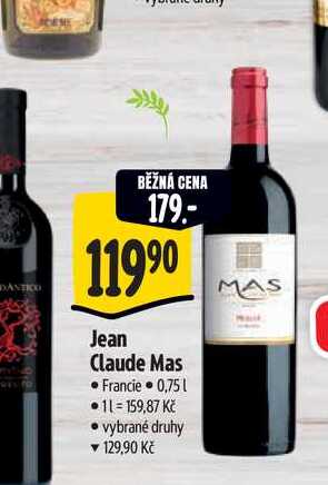   Jean Claude Mas 0,75 l