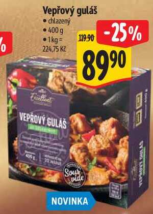 Vepřový guláš, 400 g