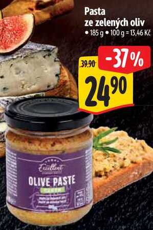 Pasta ze zelených oliv, 185 g