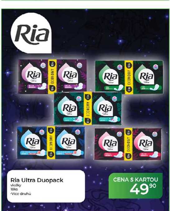 Ria Ultra Duopack vložky 18ks