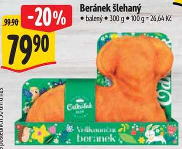 Beránek šlehaný, 300 g