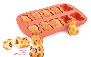 Forma 10 medvídků DELÍCIA SiliconPRIME