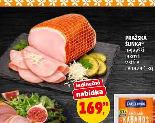 PRAŽSKÁ ŠUNKA, 1 kg