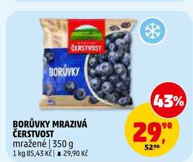 BORŮVKY MRAZIVÁ ČERSTVOST, 350 g