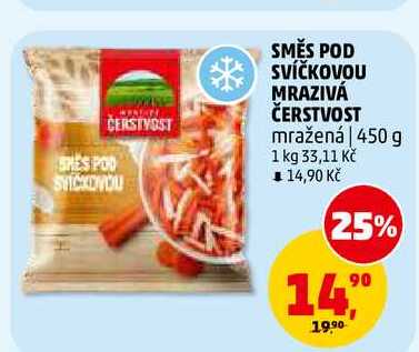 SMĚS POD SVÍČKOVOU MRAZIVÁ ČERSTVOST, 450 g