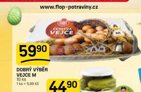 DOBRÝ VÝBĚR VEJCE M 10 ks