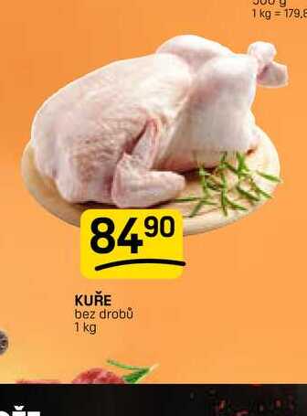KUŘE bez drobů 1 kg 