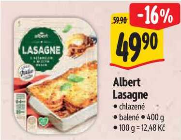 Albert Lasagne, 400 g