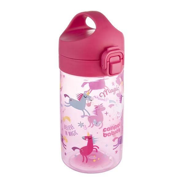 Canpol babies Lahev pro děti JUNIOR, 400 ml, růžová