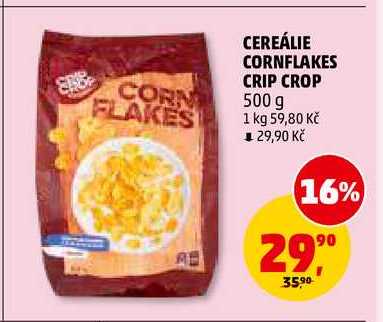 CEREÁLIE CORNFLAKES CRIP CROP, 500 g