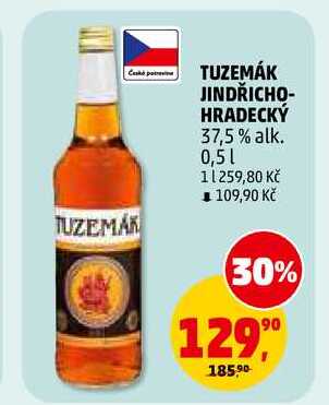 TUZEMÁK JINDŘICHO-HRADECKÝ, 0,5 l
