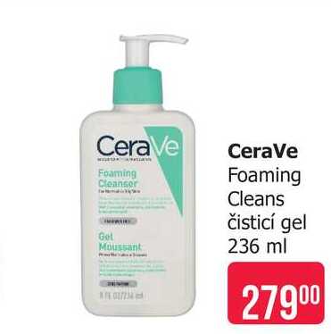 CeraVe Foaming Cleans čisticí gel 236 ml
