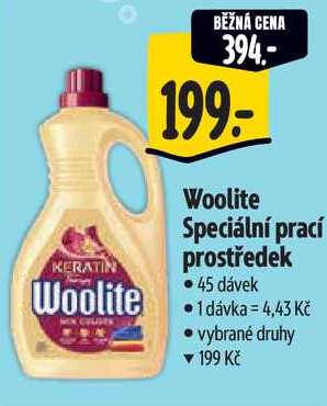 Woolite Speciální prací prostředek, 45 dávek 
