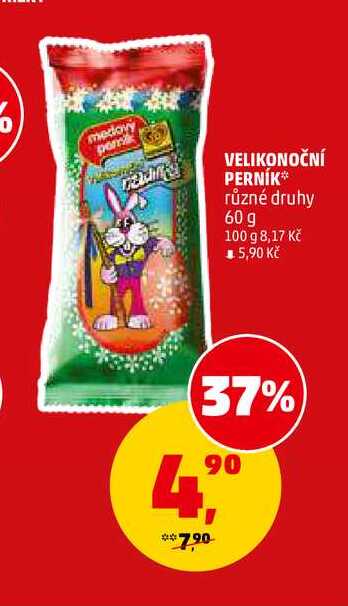 VELIKONOČNÍ PERNÍK, 60 g 
