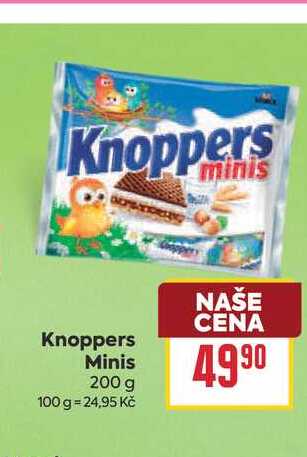 Knoppers Minis 200 g 