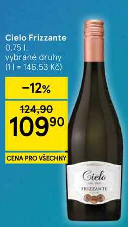 Cielo Frizzante, 0,75 l