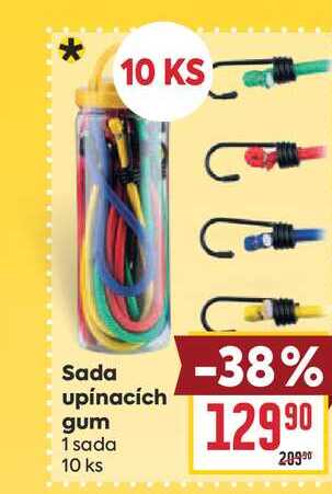 Sada upínacích gum 1 sada 10 ks