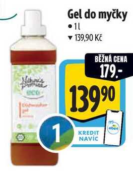 Gel do myčky, 1 l 