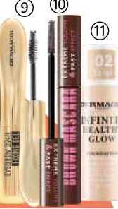 DERMACOL Brown barevná řasenka 