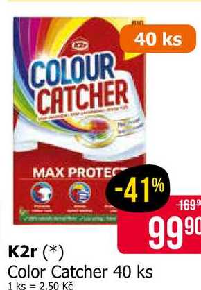 K2r Color Catcher 40 ks 