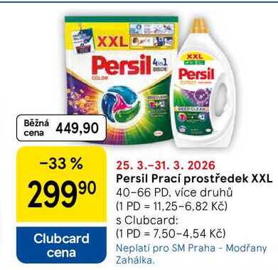 Persil Prací prostředek XXL, 40-66 PD, více druhů  